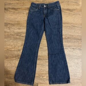 Vintage Levi’s denim flare leg jeans